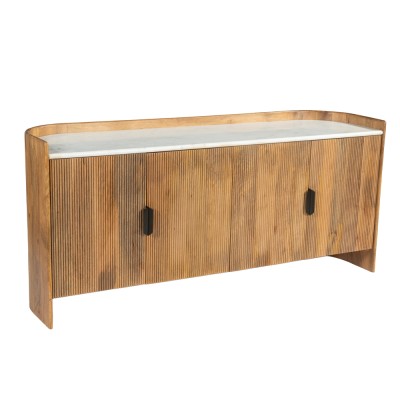 ORGANIC BITTER ΜΠΟΥΦΕΣ 4ΠΟΡΤΕΣ 165x45x75 ΚΑΡΥΔΙ ΛΕΥΚΟ 