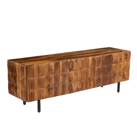 CHOCOLAT TV STAND 2ΠΟΡΤΕΣ 162x42x54 ΚΑΡΥΔΙ 