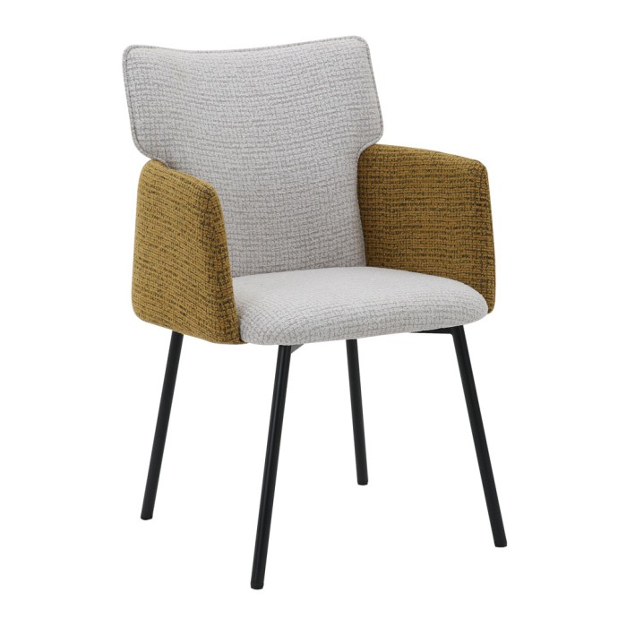 TAF ΚΑΡΕΚΛΑ ΠΟΛΥΘΡΟΝΑ 56x63x86 BEIGE ΜΟΥΣΤΑΡΔΙ 