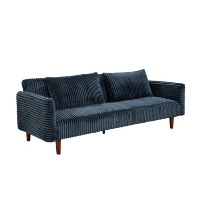 COTTLE ΚΑΝΑΠΕΣ ΚΡΕΒΑΤΙ 3ΘΕΣΙΟΣ ΜΠΛΕ 213x79x73cm