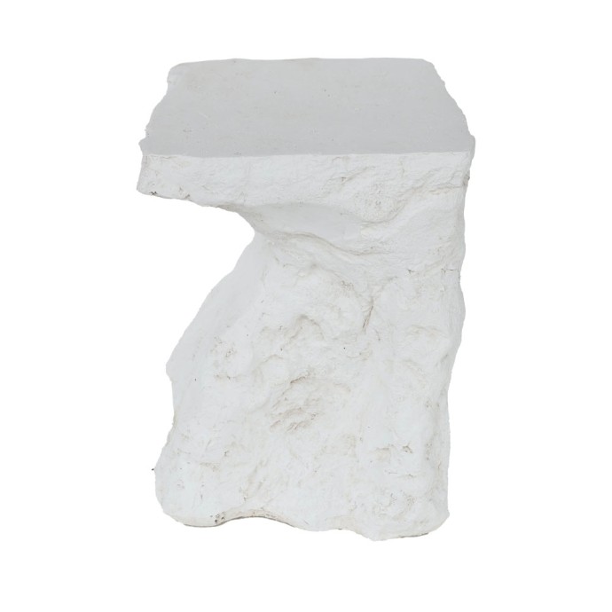 GRECIA SIDE TABLE ΛΕΥΚΟ 39x36x51cm