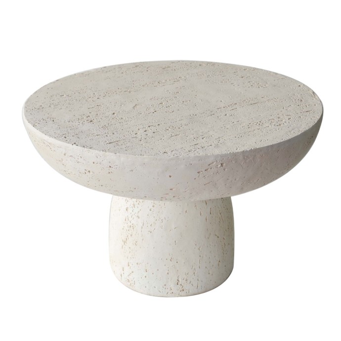 POROS COFFEE TABLE BEIGE 64.8x64.8x41.4cm