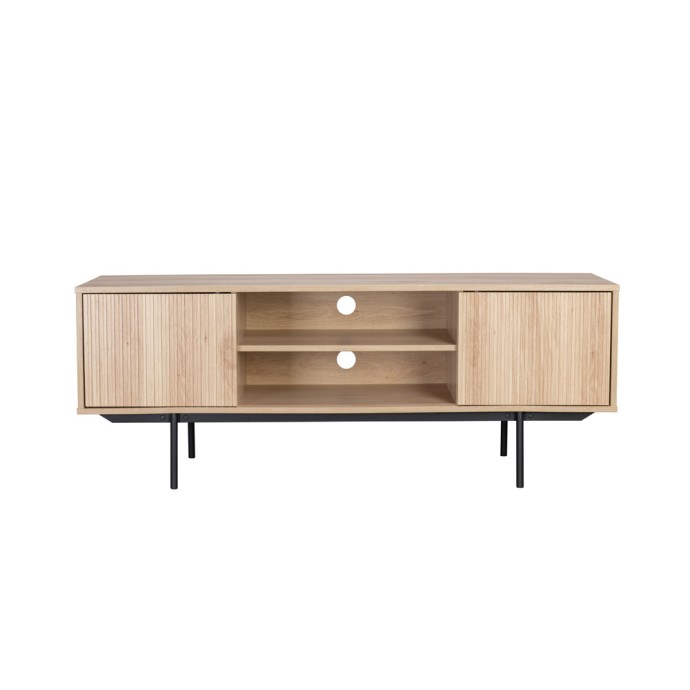 RIGOTE TV STAND 2ΠΟΡΤΕΣ SONOMA 140x39xH53cm