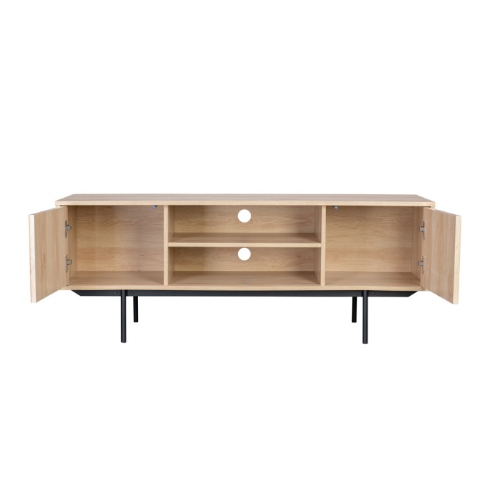 RIGOTE TV STAND 2ΠΟΡΤΕΣ SONOMA 140x39xH53cm