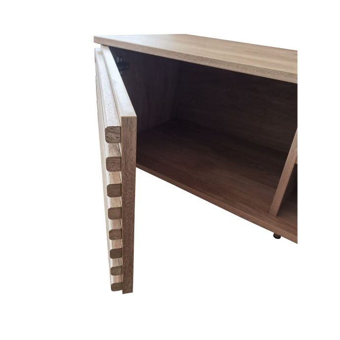 KIROS TV STAND 150x39xH51,5cm ΦΥΣΙΚΟ