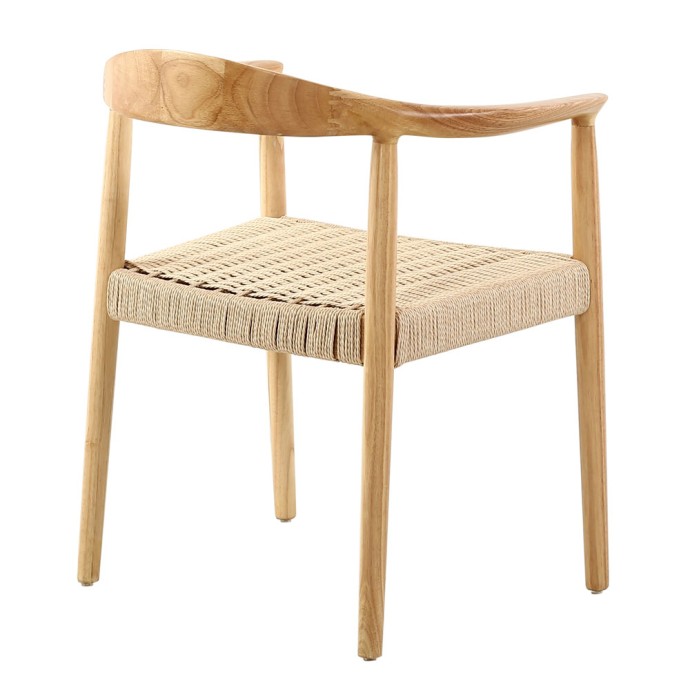 RATTAN ΚΑΡΕΚΛΑ 46x59xH73,5cm ΦΥΣΙΚΟ 