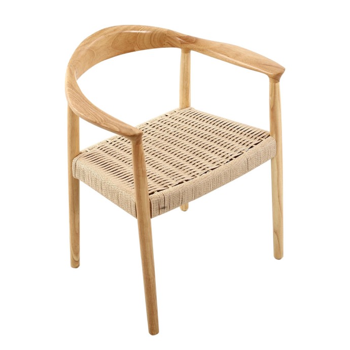 RATTAN ΚΑΡΕΚΛΑ 46x59xH73,5cm ΦΥΣΙΚΟ 