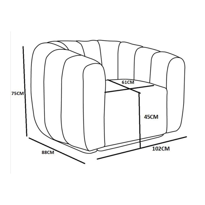 ASCOT ΠΟΛΥΘΡΟΝΑ ΠΕΡΙΣΤΡΕΦΟΜΕΝΗ ΓΚΡΙ 99x83,5xH72,5cm