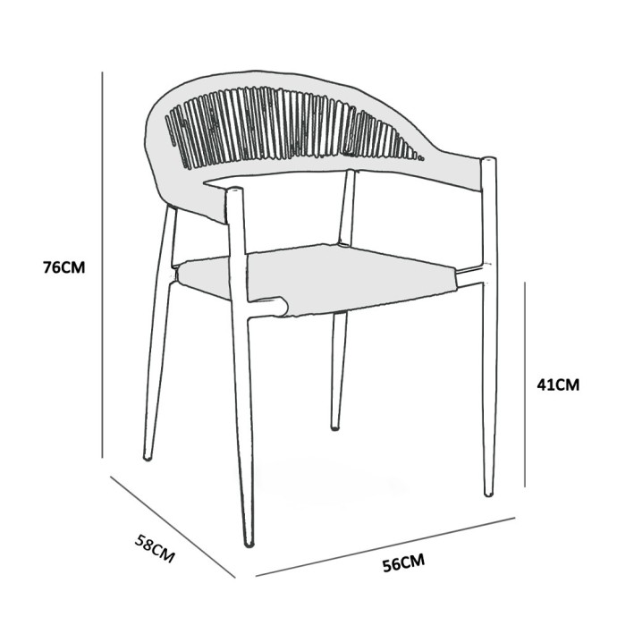 MEZZA LUNA ΠΟΛΥΘΡΟΝΑ ΜΑΥΡΟ ΦΥΣΙΚΟ 56x58xH76cm