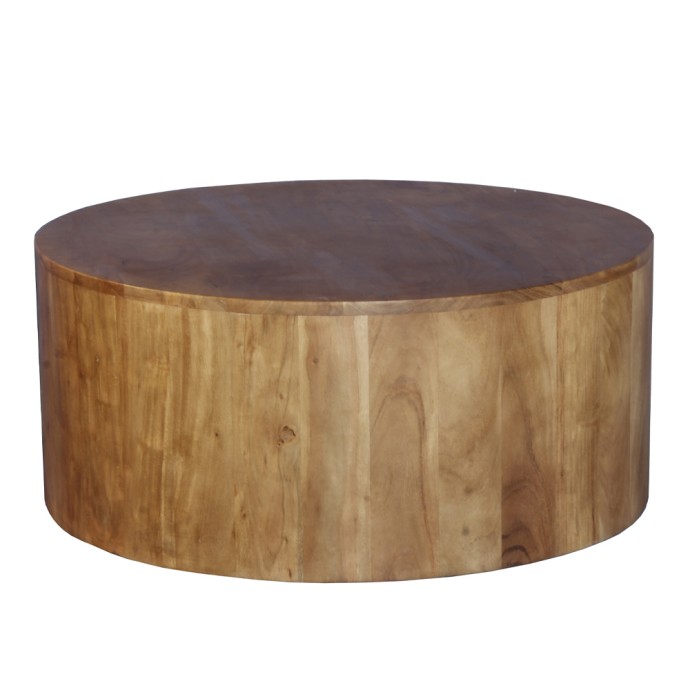 TULUM COFFEE TABLE ΦΥΣΙΚΟ 80x80xH35cm