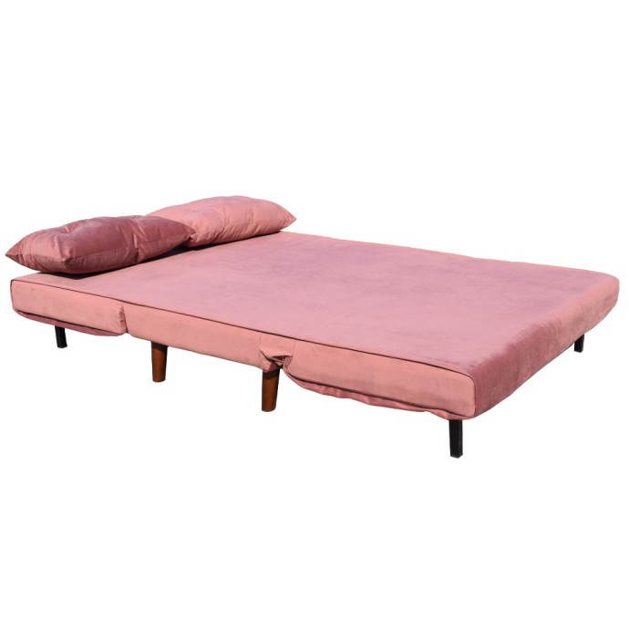 FALCON 2Θ ΚΑΝΑΠΕΣ ΚΡΕΒΑΤΙ  ΑΝΑΔΙΠΛΟΥΜΕΝΟΣ 121x90xH80cm DUSTY PINK 