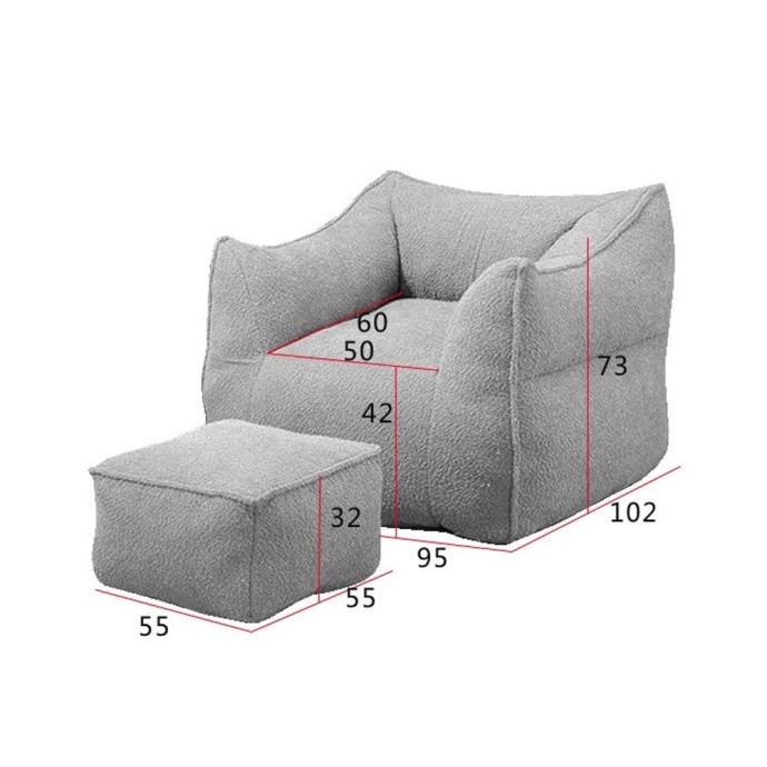 SPONGE ΠΟΛΥΘΡΟΝΑ SET 95x102xH73cm ELEPHANT 