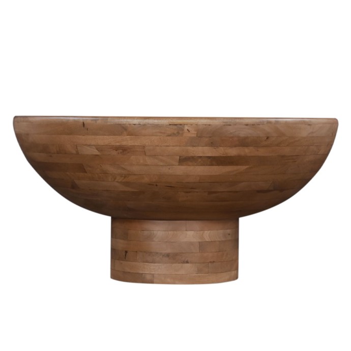 MOSI COFFEE TABLE ΦΥΣΙΚΟ 80x80xH40cm