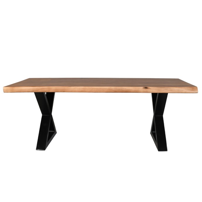 MINGLE COFFEE TABLE ΚΑΡΥΔΙ ΜΑΥΡΟ 115x60xH42cm