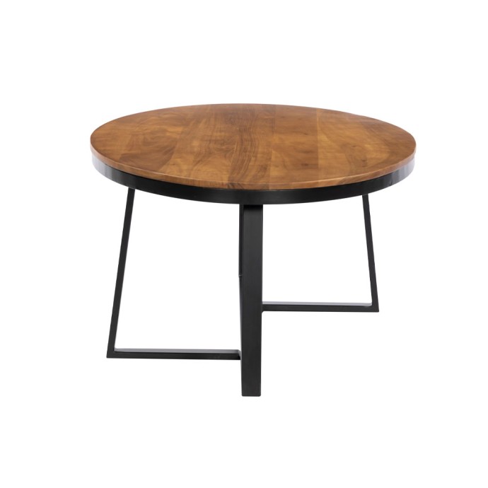 OVO COFFEE TABLE 121x71xH44cm ΚΑΡΥΔΙ ΜΑΥΡΟ