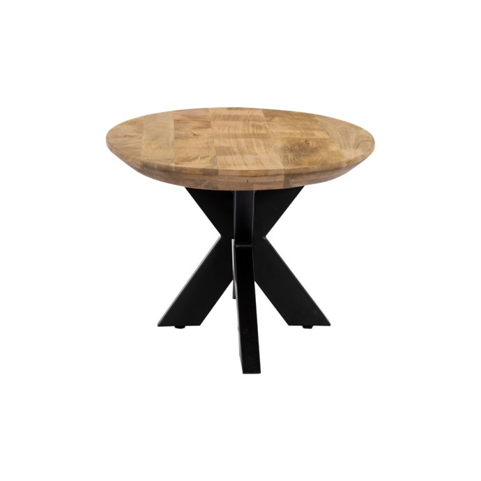 SKORPIO COFFEE TABLE 120x60xH45cm ΚΑΡΥΔΙ ΜΑΥΡΟ 