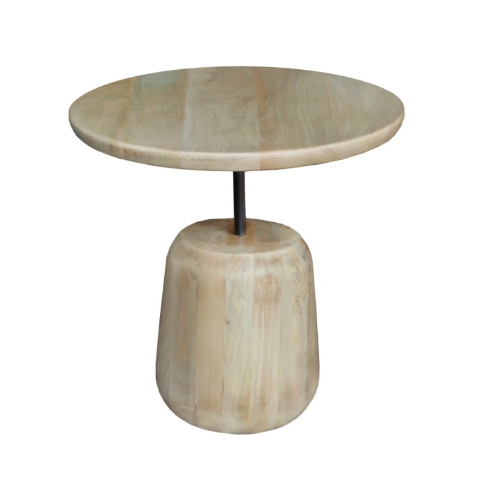 PALOMA SIDE TABLE ΦΥΣΙΚΟ 46x46xH45cm