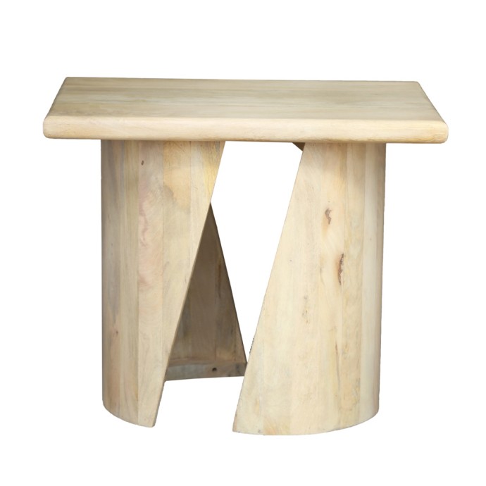 SPIRAL SIDE TABLE ΦΥΣΙΚΟ 62,5x45xH52,5cm