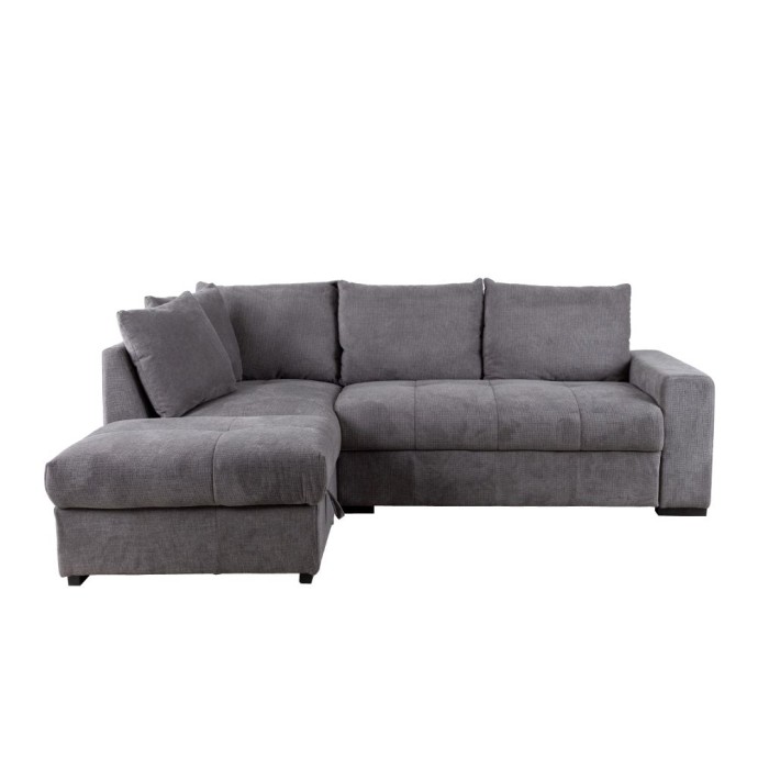 BILL ΓΩΝΙΑΚΟΣ ΚΑΝΑΠΕΣ ΚΡΕΒΑΤΙ 241x173x94 ΑΡΙΣΤΕΡΟΣ STONE 