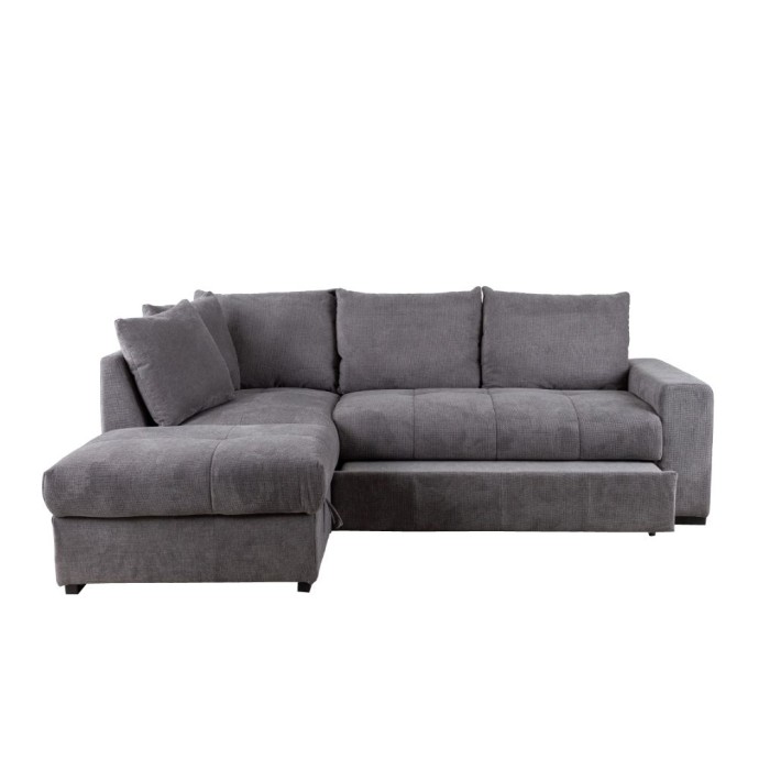 BILL ΓΩΝΙΑΚΟΣ ΚΑΝΑΠΕΣ ΚΡΕΒΑΤΙ 241x173x94 ΑΡΙΣΤΕΡΟΣ STONE 
