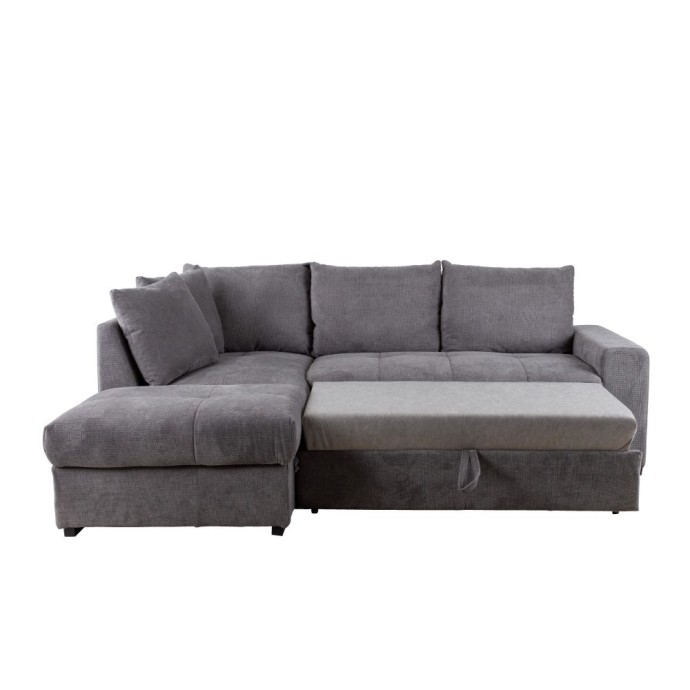 BILL ΓΩΝΙΑΚΟΣ ΚΑΝΑΠΕΣ ΚΡΕΒΑΤΙ 241x173x94 ΑΡΙΣΤΕΡΟΣ STONE 
