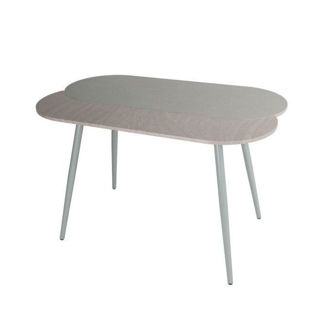 ITALIAN ΤΡΑΠΕΖΑΡΙΑ SET 4+1 ΦΥΣΙΚΟ ΑΝΟΙΧΤΟ 120x75x75