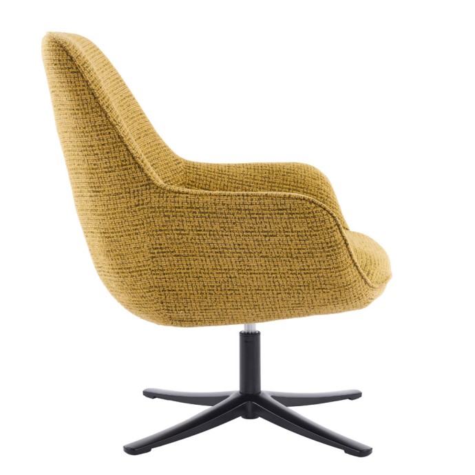 TIFFANY ΠΟΛΥΘΡΟΝΑ ΠΕΡΙΣΤΡΕΦΟΜΕΝΗ ΚΙΤΡΙΝΟ ΜΕ PATTERN 80x75x90cm