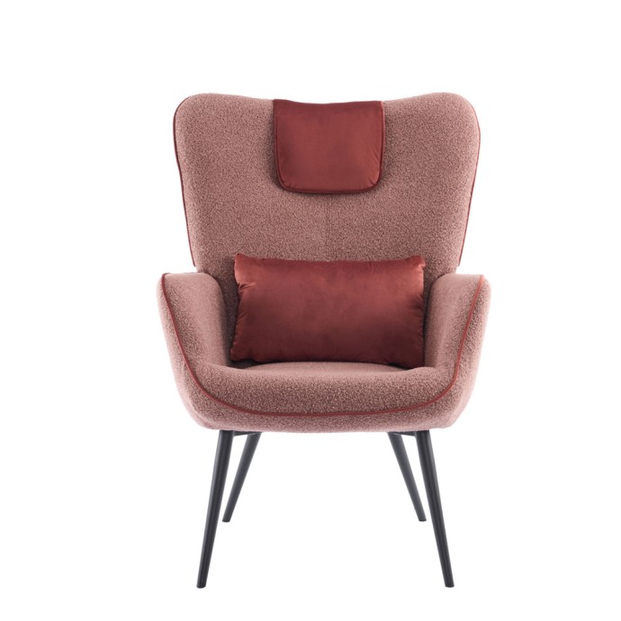 MANIFEST ΠΟΛΥΘΡΟΝΑ TERRACOTTA BORDEAUX 78.5x71x99cm