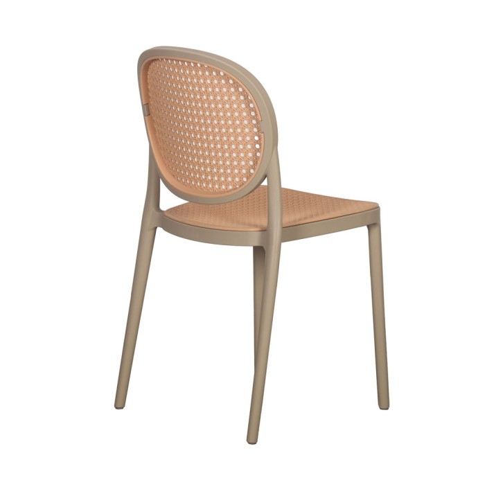 RATTI ΚΑΡΕΚΛΑ LATTE ΦΥΣΙΚΟ 41.5x52x84cm