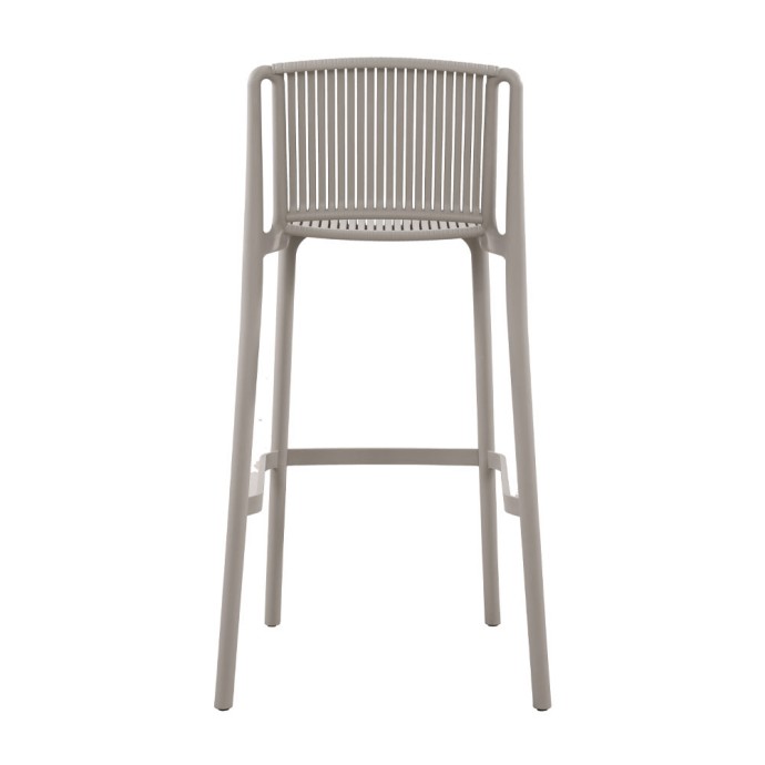 POLLY ΣΚΑΜΠΟ BAR ΓΚΡΙ ΑΝΟΙΧΤΟ 42x50x100.5cm