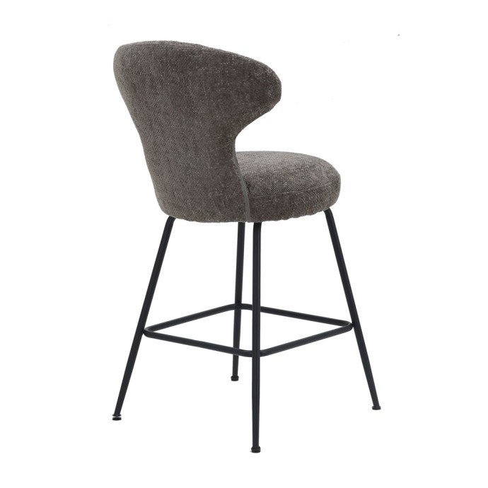 FUNGO ΣΚΑΜΠΟ BAR ΓΚΡΙ 51x55x97cm