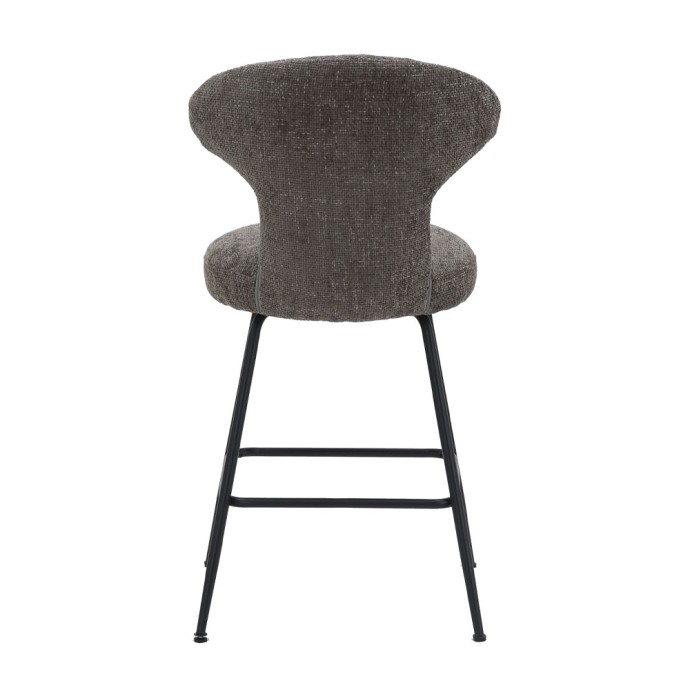 FUNGO ΣΚΑΜΠΟ BAR ΓΚΡΙ 51x55x97cm