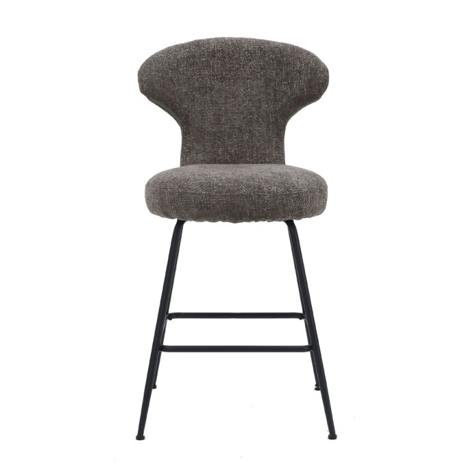 FUNGO ΣΚΑΜΠΟ BAR ΓΚΡΙ 51x55x97cm