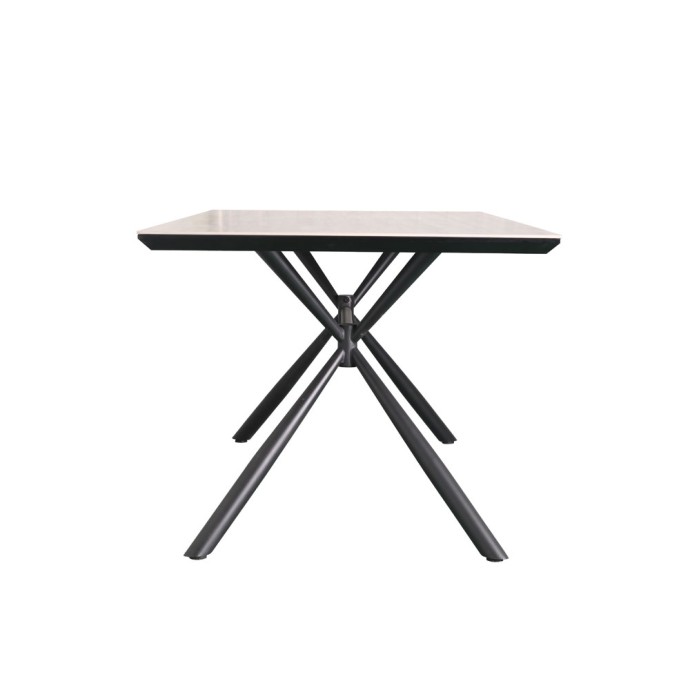 SAHARA ΤΡΑΠΕΖΙ 180x90x76 BEIGE ΜΕ ΟΨΗ ΜΑΡΜΑΡΟΥ 