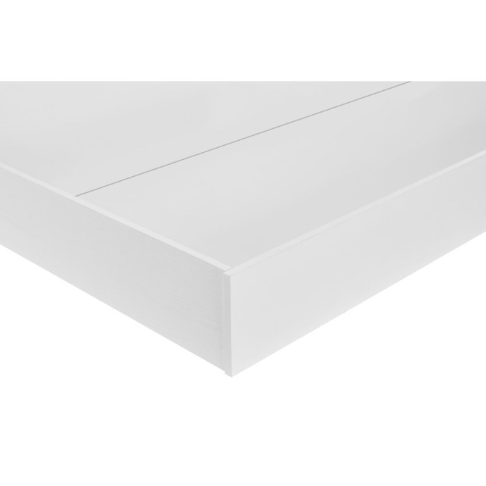 LUCIDO ΚΡΕΒΑΤΙ 162x202x88 ΛΕΥΚΟ OAK ΦΥΣΙΚΟ 