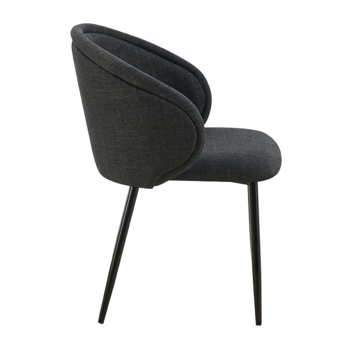 FIGARO ΚΑΡΕΚΛΑ ΠΟΛΥΘΡΟΝΑ ΑΝΘΡΑΚΙ 58x58.5x78.5cm