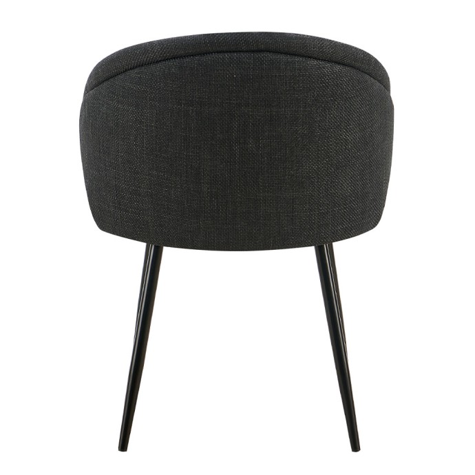 FIGARO ΚΑΡΕΚΛΑ ΠΟΛΥΘΡΟΝΑ ΑΝΘΡΑΚΙ 58x58.5x78.5cm