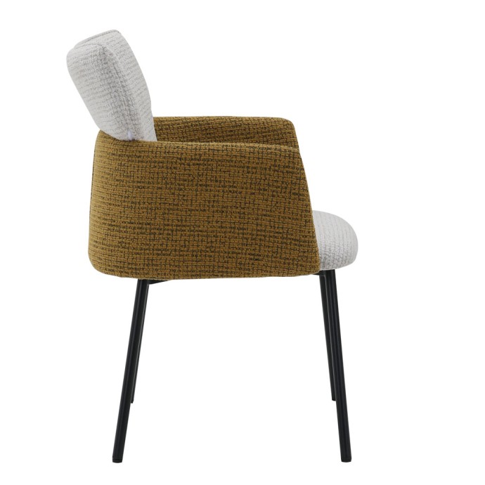 TAF ΚΑΡΕΚΛΑ ΠΟΛΥΘΡΟΝΑ 56x63x86 BEIGE ΜΟΥΣΤΑΡΔΙ 