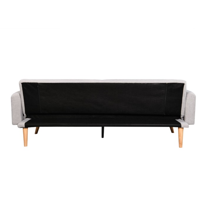 PANTA ΚΑΝΑΠΕΣ ΚΡΕΒΑΤΙ 3ΘΕΣΙΟΣ ΓΚΡΙ ΑΝΟΙΧΤΟ 210x77x77cm