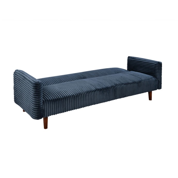 COTTLE ΚΑΝΑΠΕΣ ΚΡΕΒΑΤΙ 3ΘΕΣΙΟΣ ΜΠΛΕ 213x79x73cm