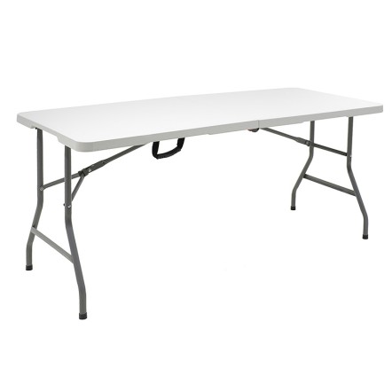 ΤΡΑΠΕΖΙ CATERING RODEO PAKOWORLD ΠΤΥΣΣΟΜΕΝΟ-ΒΑΛΙΤΣΑ 240x76x74cm ΛΕΥΚΟ 