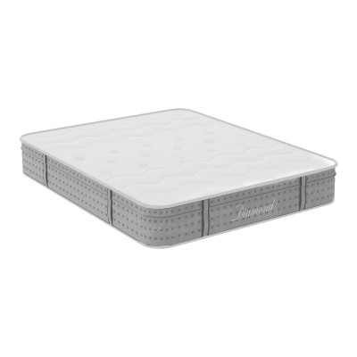 ΣΤΡΩΜΑ DIAMOND 160X200ΕΚ POCKET SPRING+ GEL MEMORY FOAM 25-27CM 