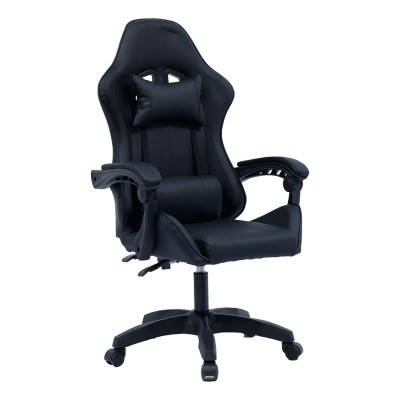 ΚΑΡΕΚΛΑ ΓΡΑΦΕΙΟΥ GAMING WILLIAM 60x59x118cm PU ΜΑΥΡΟ