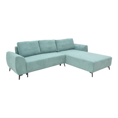 SETTEE ΓΩΝΙΑΚΟΣ KΑΝΑΠΕΣ ΚΡΕΒΑΤΙ 286X204X93ΕΚ ΑΝΑΣΤΡΕΨΙΜΟΣ ΜΕ ΑΠΟΘΗΚΕΥΤΙΚΟ ΧΩΡΟ ΥΦΑΣΜΑ ΜΕΝΤΑ 