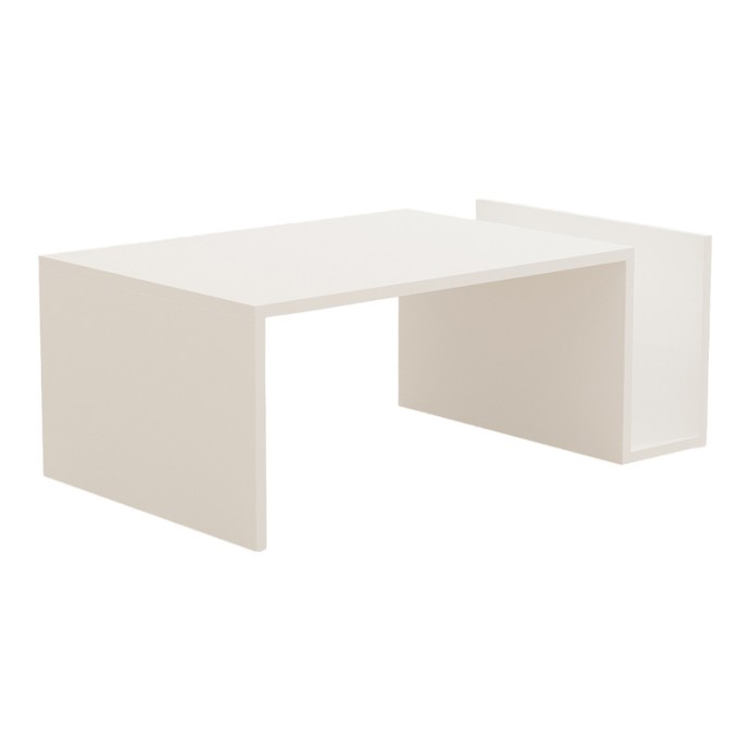 POKO ΤΡΑΠΕΖΙ ΣΑΛΟΝΙΟΥ ΣΕ ΛΕΥΚΗ ΑΠΟΧΡΩΣΗ 86.8X50X32,4ΕΚ