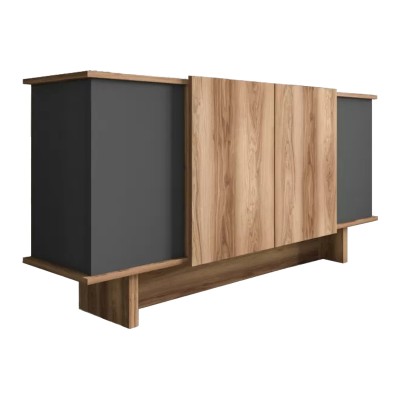 DIONA ΜΠΟΥΦΕΣ ΣΕ ΑΝΘΡΑΚΙ - OAK ΑΠΟΧΡΩΣΗ 180X45X80ΕΚ