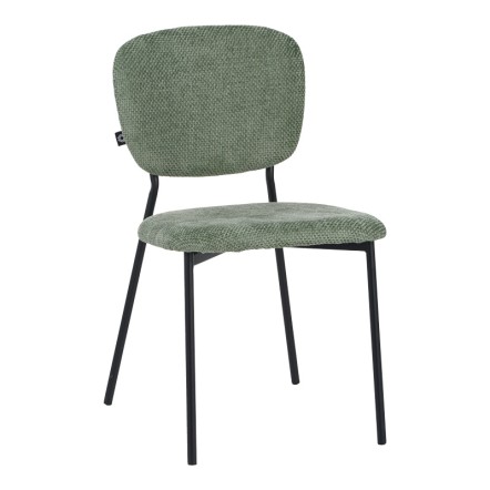 CATHAIR ΚΑΡΕΚΛΑ 48X53X82ΕΚ ΜΠΟΥΚΛΕ ΥΦΑΣΜΑ ΛΑΔΙ ΜΕ ΜΑΥΡΑ ΜΕΤΑΛΛΙΚΑ ΠΟΔΙΑ 