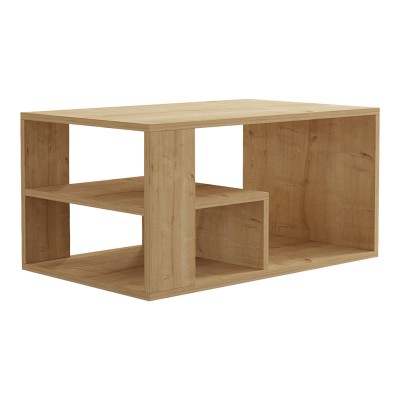 SOBU ΤΡΑΠΕΖΙ ΣΑΛΟΝΙΟΥ ΣΕ OAK ΑΠΟΧΡΩΣΗ 80X50X40ΕΚ