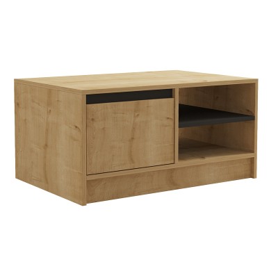 NARLI ΤΡΑΠΕΖΙ ΣΑΛΟΝΙΟΥ ΣΕ OAK ΑΠΟΧΡΩΣΗ 90X60X45ΕΚ
