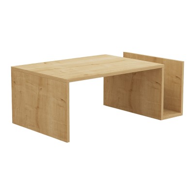 POKO ΤΡΑΠΕΖΙ ΣΑΛΟΝΙΟΥ ΣΕ OAK ΑΠΟΧΡΩΣΗ 86.8X50X32,4ΕΚ